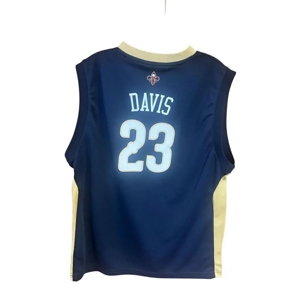 Adidas New Orleans Pelicans Anthony Davis Jersey Boys  Sz XL (18-20)